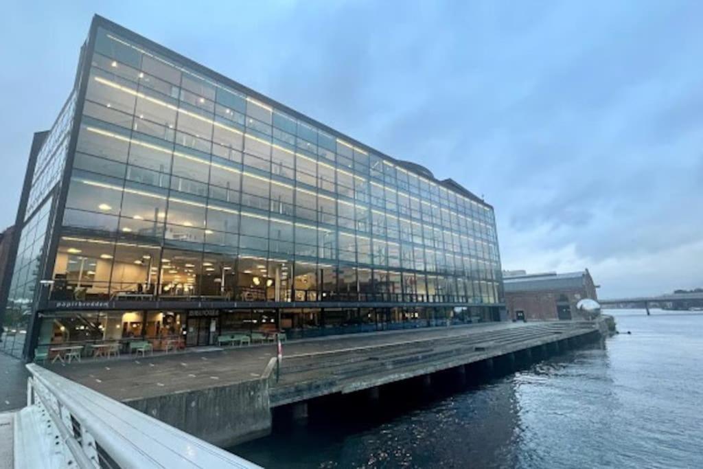 Ferienwohnung Fin Sentralt Hybel I Drammen Exterior foto